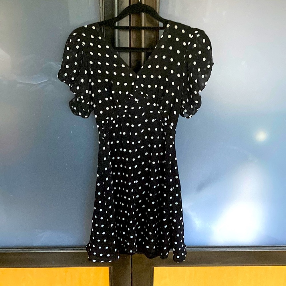 Minkpink polka dot dress.